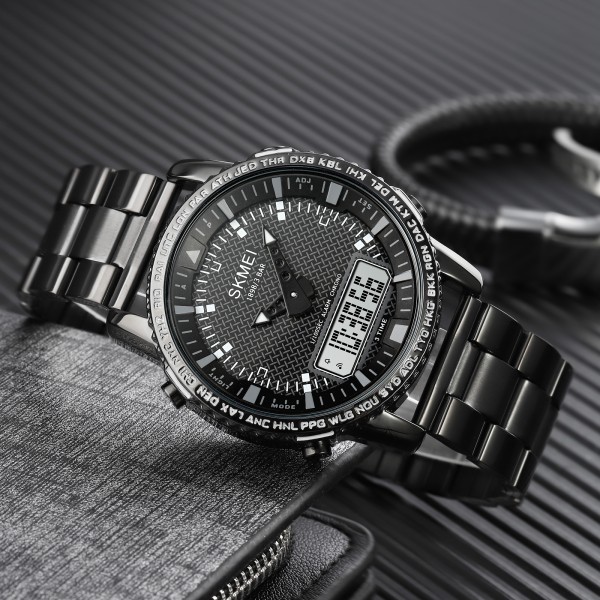 Годинник наручний Skmei 1898BKWT Black-White
