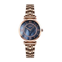 Часы наручные Skmei 9198RGBKH-S Rose Gold-Black Lady