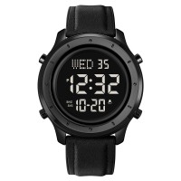 Часы наручные Skmei 1864LBKBK Black-Black Leather