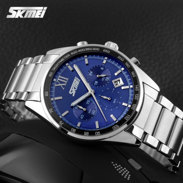 Годинник наручний Skmei 9096BU Blue
