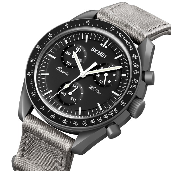 Часы наручные Skmei 1982DGYSI Dark Grey-Silver