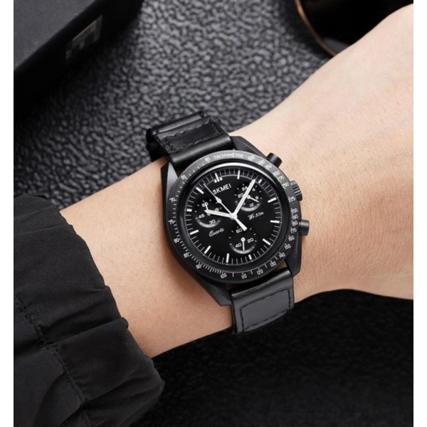 Годинник наручний Skmei 1982BKBK Black-Black