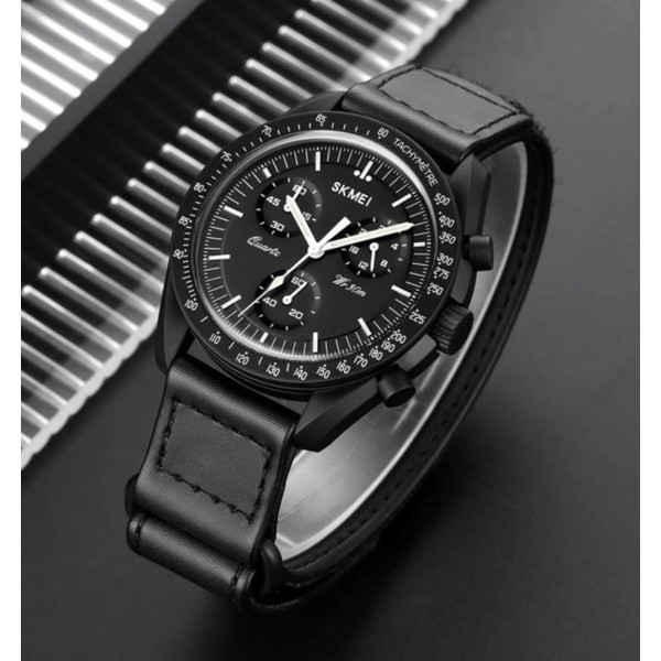 Годинник наручний Skmei 1982BKBK Black-Black
