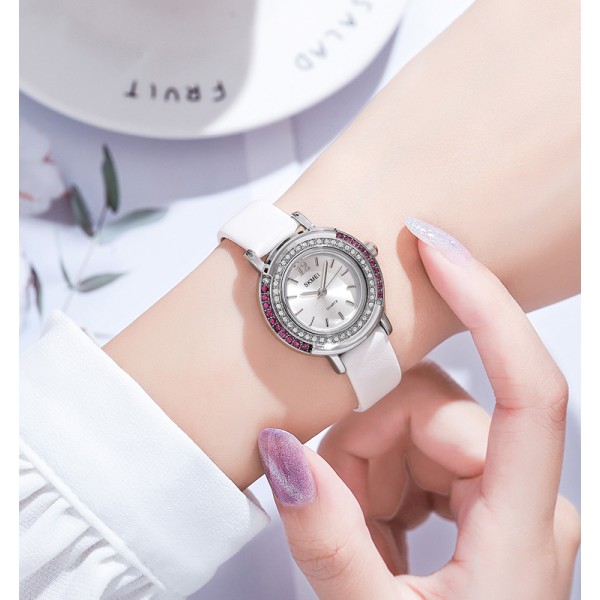 Годинник наручний Skmei 1855SIWT Silver-White