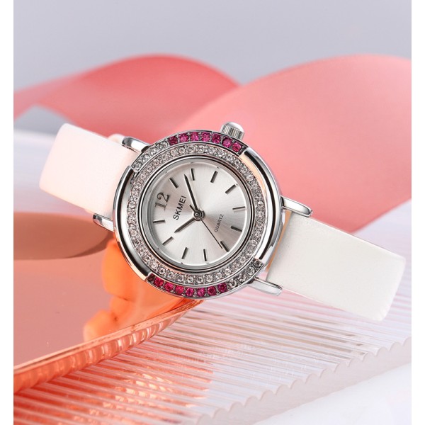Годинник наручний Skmei 1855SIWT Silver-White