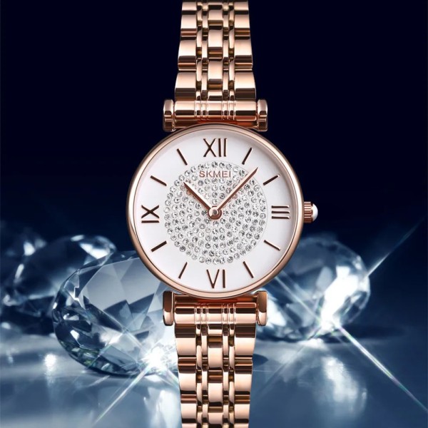 Годинник наручний Skmei 1533RG Rose Gold