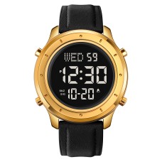 Годинник наручний Skmei 1864LGDBK Gold-Black Leather