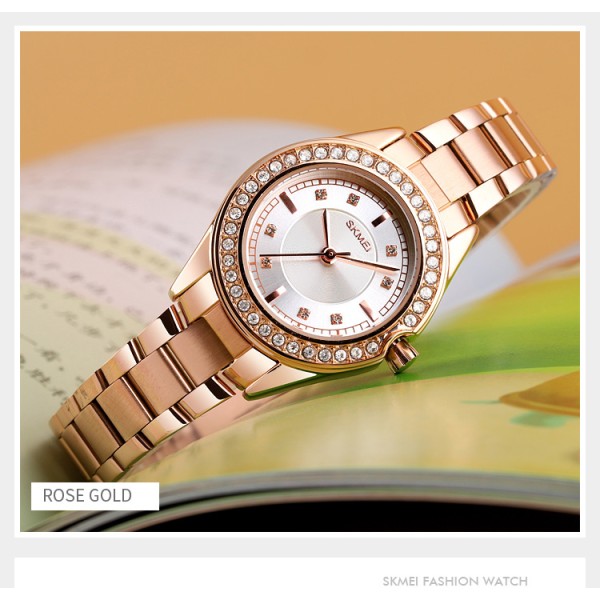Годинник наручний Skmei 1534RG Rose Gold