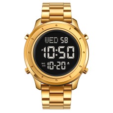 Годинник наручний Skmei 1864SGDBK Gold-Black Steel