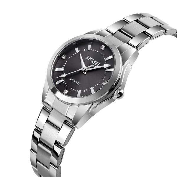 Годинник наручний Skmei 1620SIBK Silver-Black