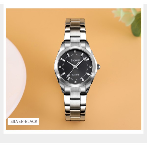 Годинник наручний Skmei 1620SIBK Silver-Black