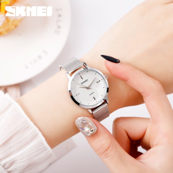Годинник наручний Skmei 1528SI Silver