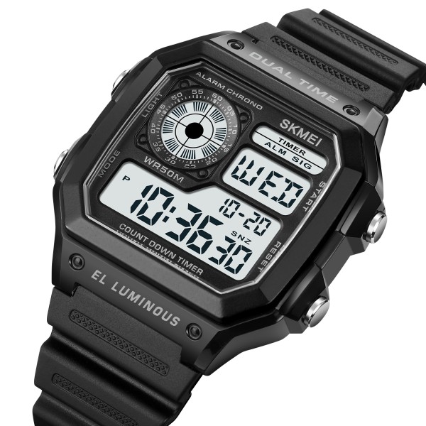 Годинник наручний Skmei 1998BK Black.