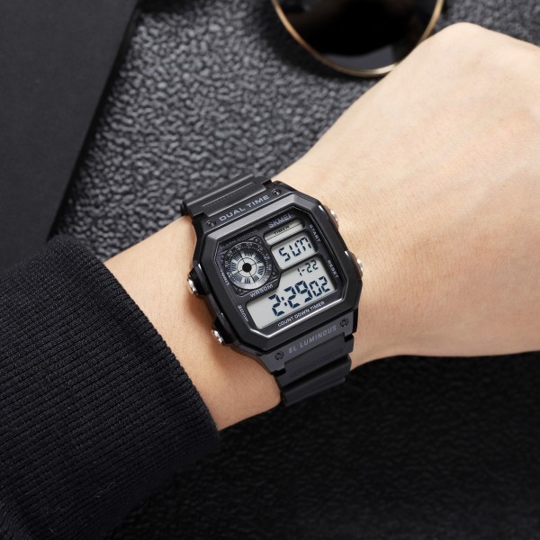 Годинник наручний Skmei 1998BK Black.