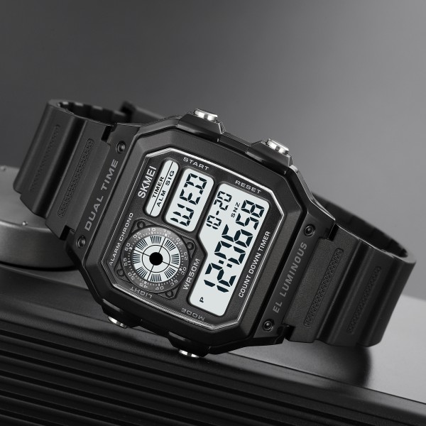 Годинник наручний Skmei 1998BK Black.