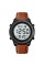 Годинник наручний Skmei 1864LBNWT Brown-White Leather