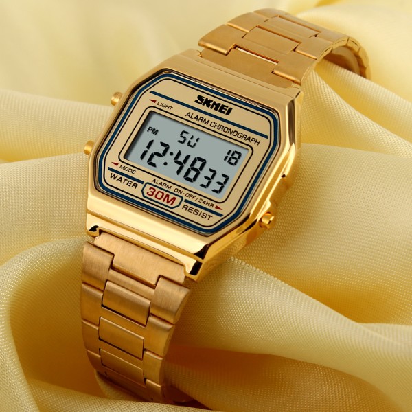 Годинник наручний Skmei 1123GD Gold