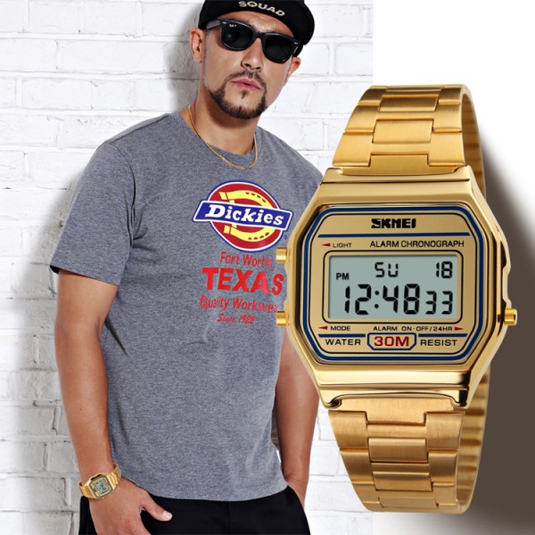 Годинник наручний Skmei 1123GD Gold