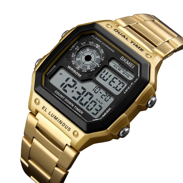 Годинник наручний Skmei 1335GD Gold