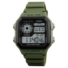 Годинник наручний Skmei 1299AG Army Green.
