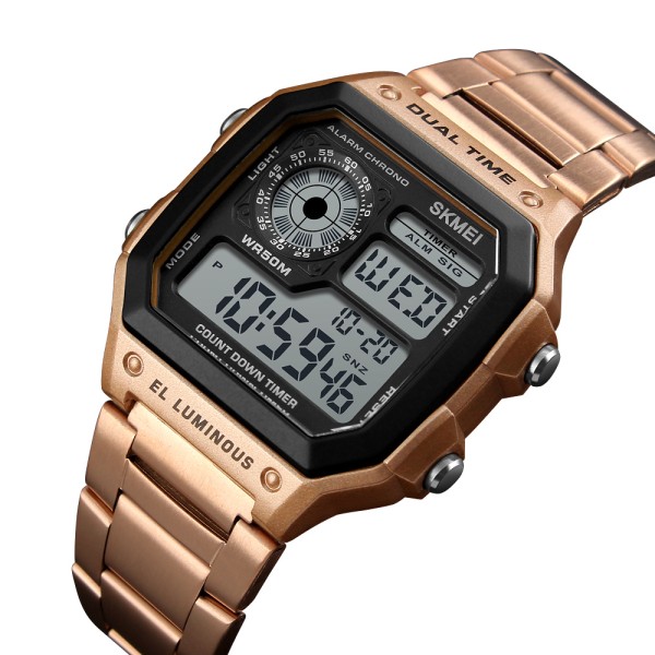 Годинник наручний Skmei 1335RG Rose Gold