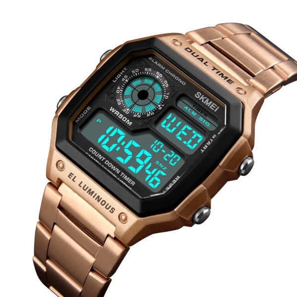 Годинник наручний Skmei 1335RG Rose Gold