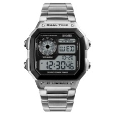Годинник наручний Skmei 1335SI Silver