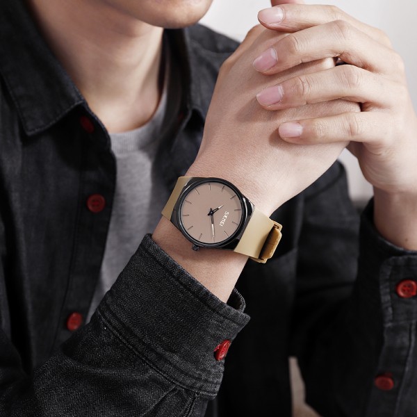 Годинник наручний Skmei 1601SAT Brown