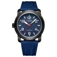 Годинник наручний Curren 8454 Black-Blue
