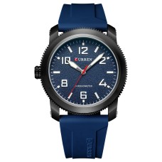 Годинник наручний Curren 8454 Black-Blue