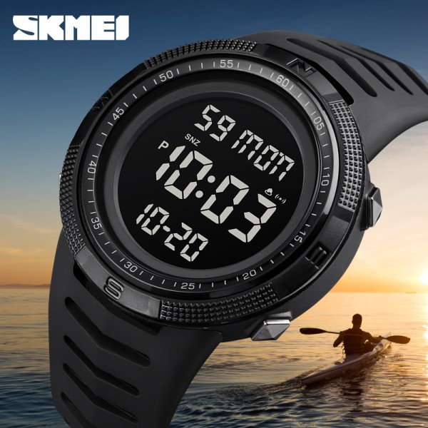 Годинник наручний Skmei 1632BKBK Black-Black