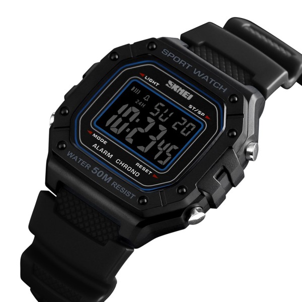 Годинник наручний Skmei 1496BKBK Black-Black