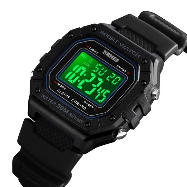 Годинник наручний Skmei 1496BKBK Black-Black