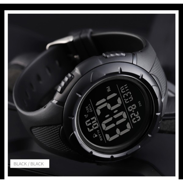 Годинник наручний Skmei 1535BKBK Black-Black