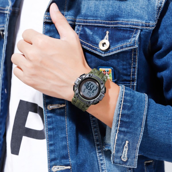Годинник наручний Skmei 1545AG Army Green
