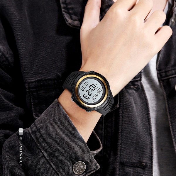 Годинник наручний Skmei 1632GDWT Gold-White
