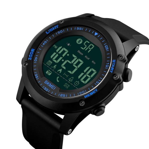 Годинник наручний Skmei 1321BU Blue Bluetooth