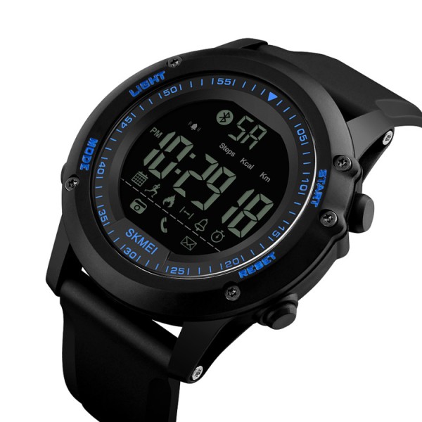 Годинник наручний Skmei 1321BU Blue Bluetooth