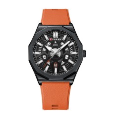 Годинник наручний Curren 8437 Black-Brown