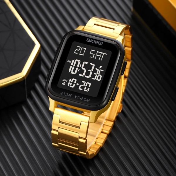 Годинник наручний Skmei 1859GD Gold