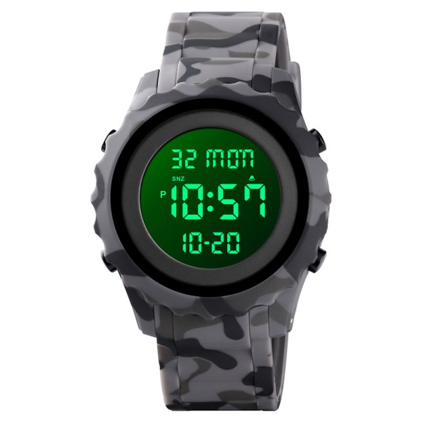 Годинник наручний Skmei 1631CMGY Camo Grey