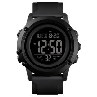 Годинник наручний Skmei 1506BKBK Black-Black