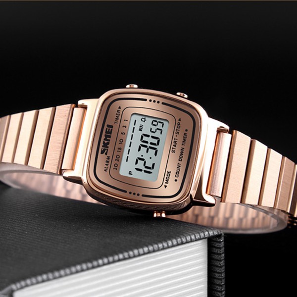 Часы наручные Skmei 1901SRG Rose Gold Steel