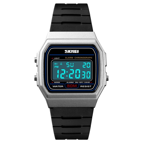 Годинник наручний Skmei 1412SI Silver