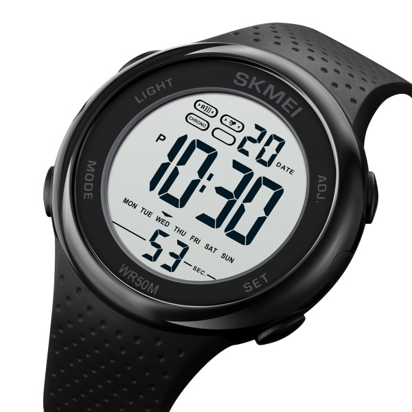 Годинник наручний Skmei 1856BKWT Black-White