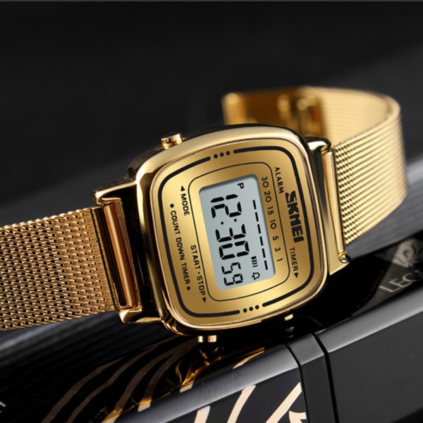 Годинник наручний Skmei 1901MHGD Gold Mesh