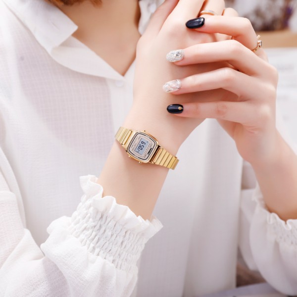 Годинник наручний Skmei 1901SGD Gold Steel