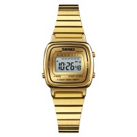 Годинник наручний Skmei 1901SGD Gold Steel