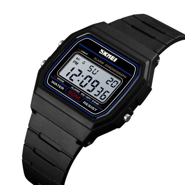 Годинник наручний Skmei 1412BKWT Black-White