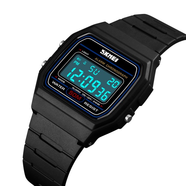 Годинник наручний Skmei 1412BKWT Black-White
